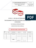 Procedimiento de Instalacion Electricas en Interiores.