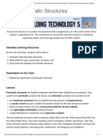 3.2.5 Pneumatic Structures - AR 421-ARCH41S6 - Building Technology 5 - Alternative Building Construction Systems