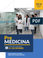 PRE Medicina - Verano 2024 - Brochure
