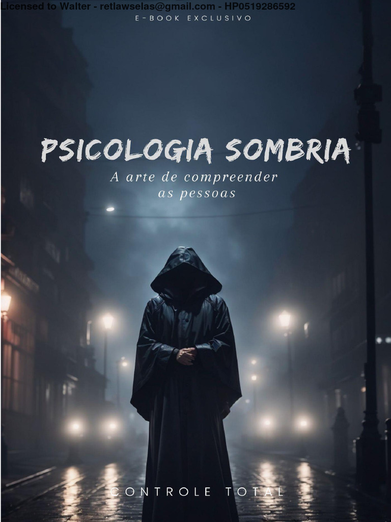 Resumo Completo Livro E Psicologia Sombria Dark