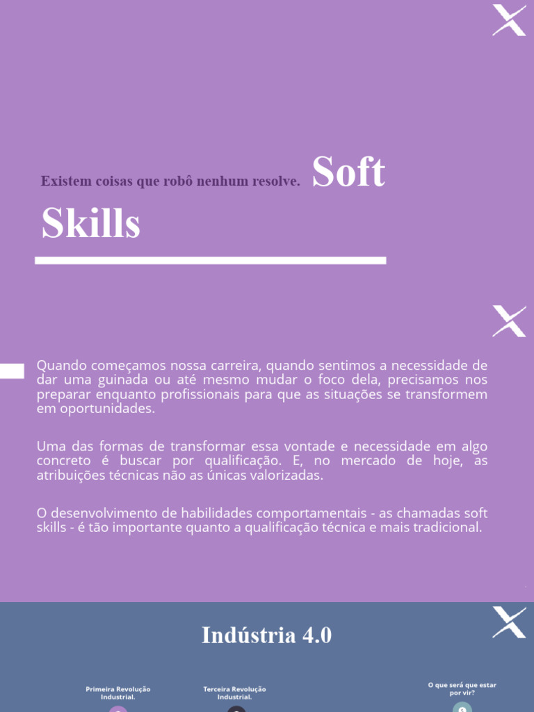 Importância das Soft Skills na Indústria 4.0 | PDF | Gestão de recursos ...