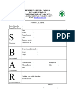 Form SBAR