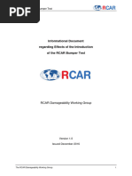 RCAR Low-Speed Crash Test Protocol | PDF | Airbag | Seat Belt