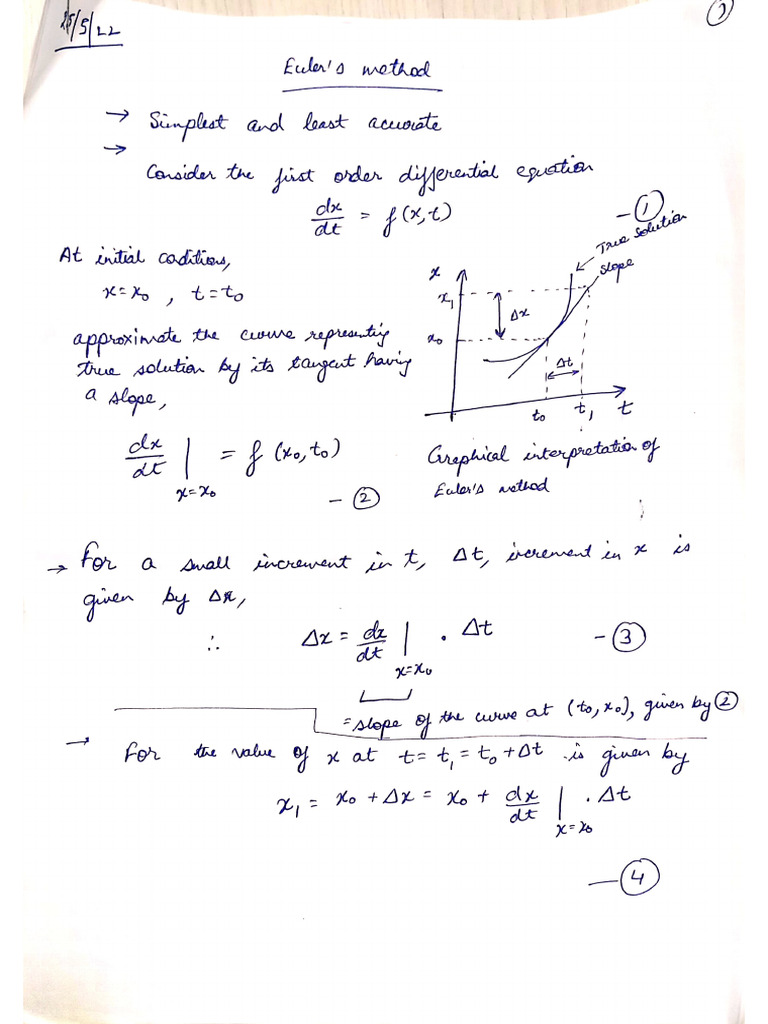 Euler And Runge Kutta Method Pdf