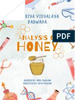Analysis of Honey I Am Not Able