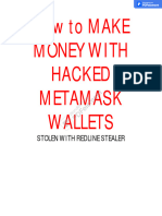 Make Money With Hacked Metamask Wallets