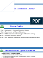 Media and Information Literacy