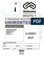 Biológicas UNIMONTES - Caderno 63