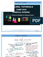 COMP2024 - Some Important Points of Chemical Bonding-2