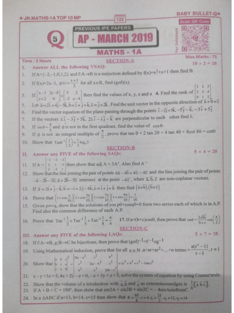 1A PYQ's | PDF