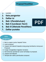 Proposal Penelitian Xi