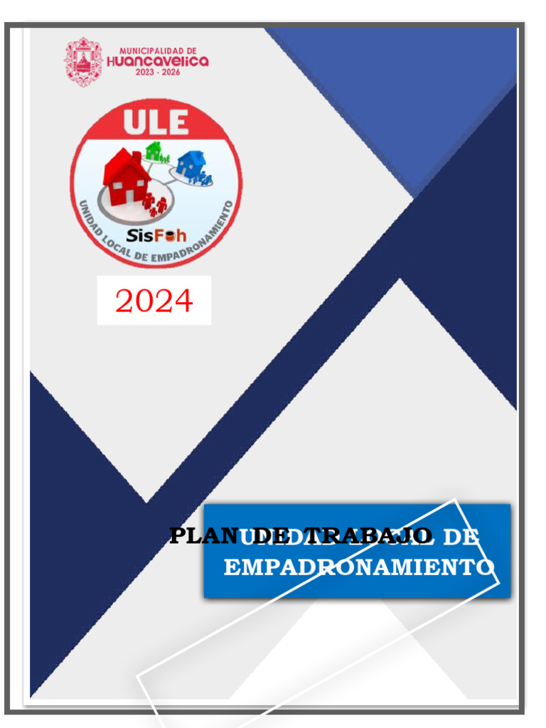 Plan de Trabajo Ule Hvca 2024 PDF Informática