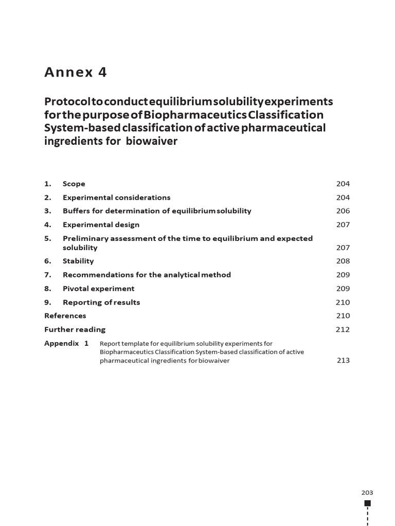 BCS-Based API Classification Protocol | PDF | Ph | Solubility