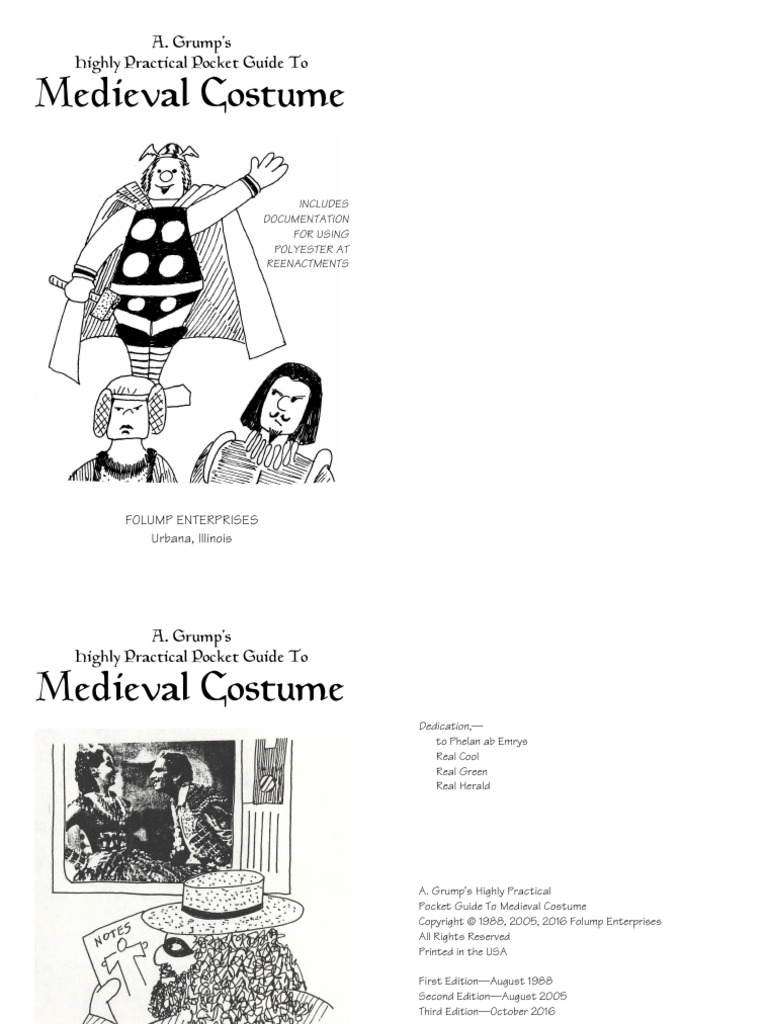Medieval Costume PDF | PDF | Clothing | Fashion