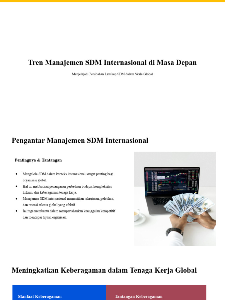 Tren Manajemen SDM Global 2023 | PDF | Karier & Perkembangan