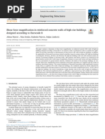 Shear Force Magnification in Reinforced Concrete Walls of High-Rise Buildings Designed According To Eurocode 8