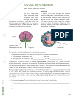 Sexual and Asexual Reproduction Separate