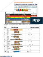 Actividad Codigo de Resitencias Cuadro