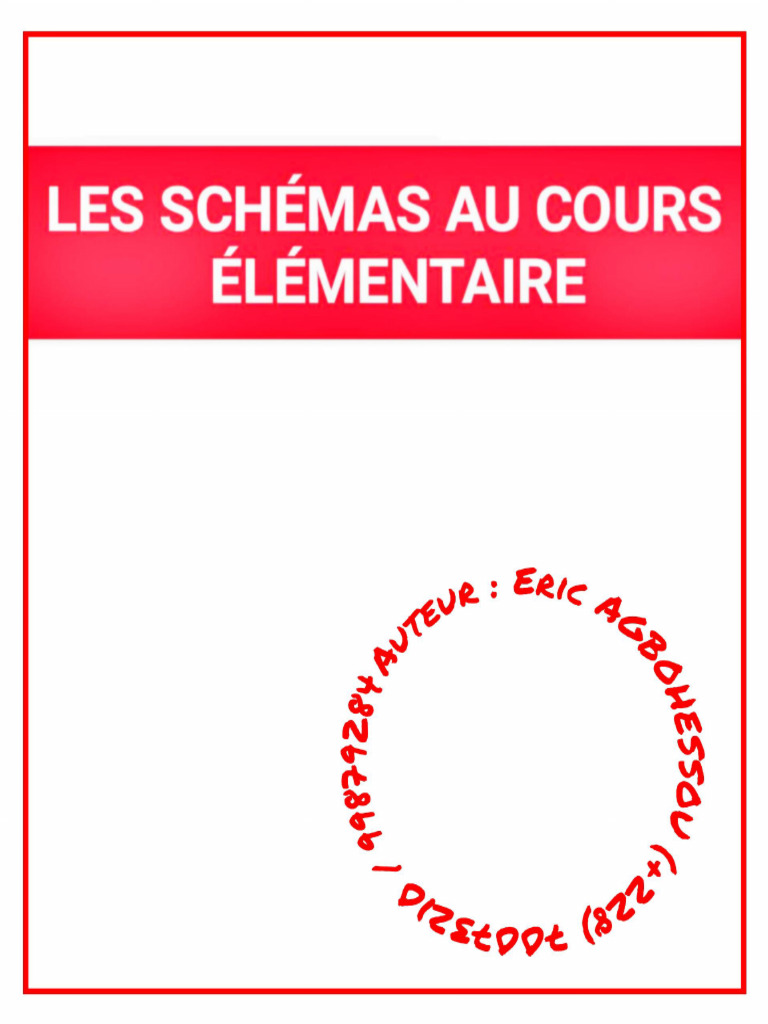 Les Schémas Au CE-3 | PDF