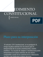 Procedimiento Constitucional