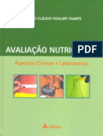 Resumo Avaliacao Nutricional Aspectos Clinicos e Laboratoriais Antonio Claudio Goulart Duarte
