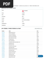 STEERING - POWER STEERING OIL PUMP - Mitsubishi LANCER North America (CANADA) CY5A - Parts Catalogs - PartSouq