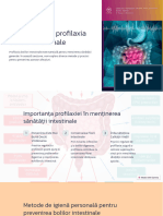 Introducere in Profilaxia Bolilor Intestinale