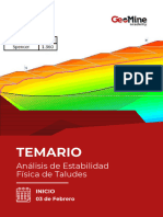 Análisis de Estab. Física de Taludes