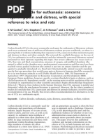 Guidelines for Mouse Cervical Dislocation | PDF | Animal Testing ...