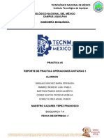 Practica 5. Operaciones Unitarias 2, Reactores Quimicos