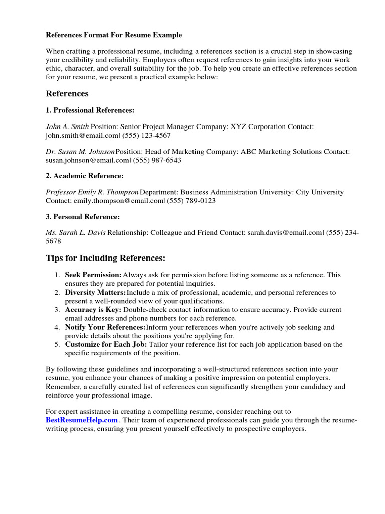 References format for resume example pdf r sum http cookie