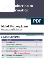 Lecture - 2 - Introduction To Geoinformatics