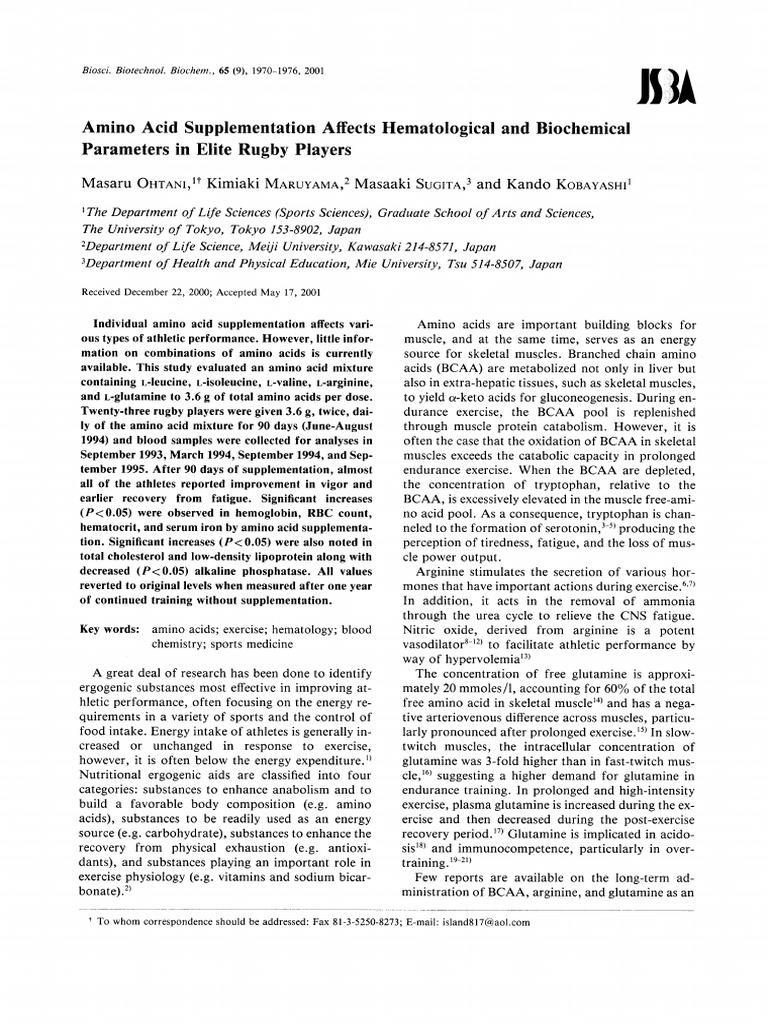 Ohtani Et Al., 2001a | PDF