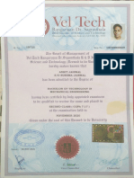 Degree Certificate