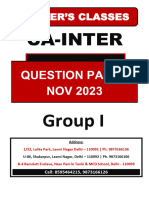 Question Paper Nov 23 - Group 1