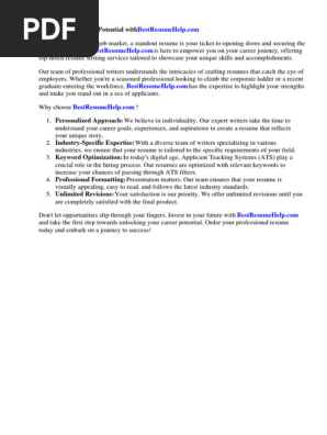 Functional Resume Template