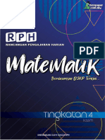 RPH Matematik Tingkatan 4 KSSM 01