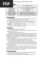 Instruction For STZ-P80C Pressure Switch