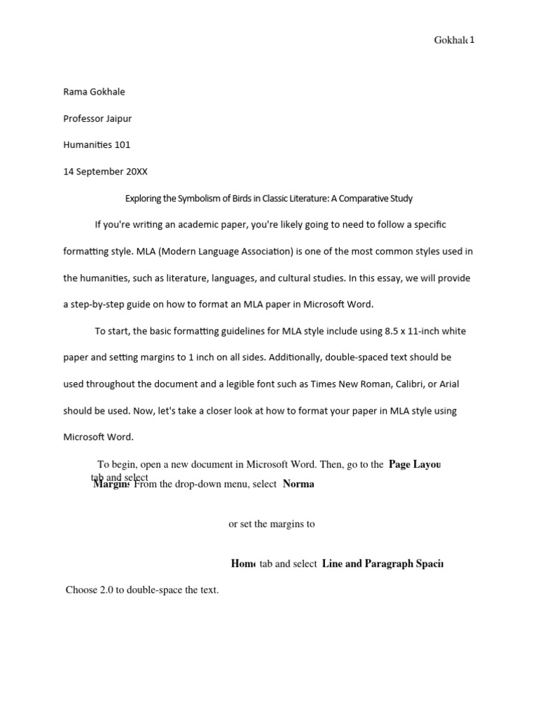 Mla style paper 9th edition pdf microsoft word text