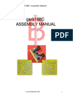 gar918BC ASSEMBLY MANUAL