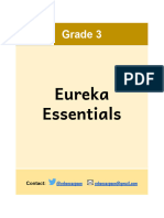Grade 3 Eureka Essentials