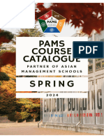 PAMS Course Catalogue Spring 2024