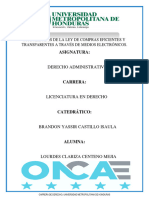 Modalidades de La Ley de Compras Eficientes y Transparentes A Través de Medios Electrónicos