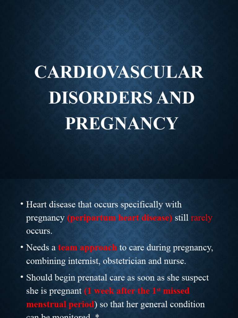 Pathological Physiology Of Heart Failure