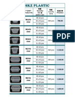 SKZ 2021 Pricelist