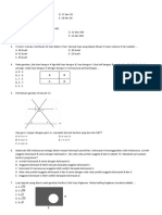 Soal Matematika 3