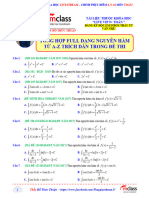 (HTT) - Tuyển Chọn Nguyên Hàm Từ a-z Trích Dẫn