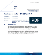 Technical Note - TN 021: 2017: 1. Background