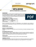 MPA-BOND Ficha Técnica