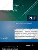 Aula - 07 - Dimencionamento de Pessoal